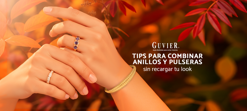 Tips para combinar anillos y pulseras sin recargar tu look