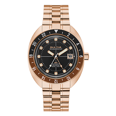 Reloj Bulova Oceanographer GMT “ROOT BEER” 97B215 (8585256042776)