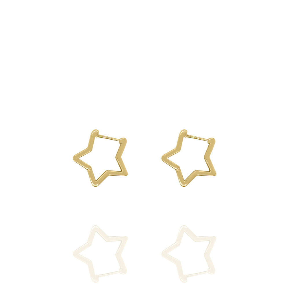 Huggies Estrella En Oro Amarillo 14K ABV82 (8949417410840)