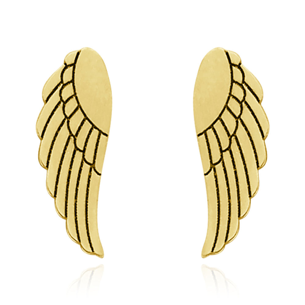 Aretes Trebol Oro (4588034818121)