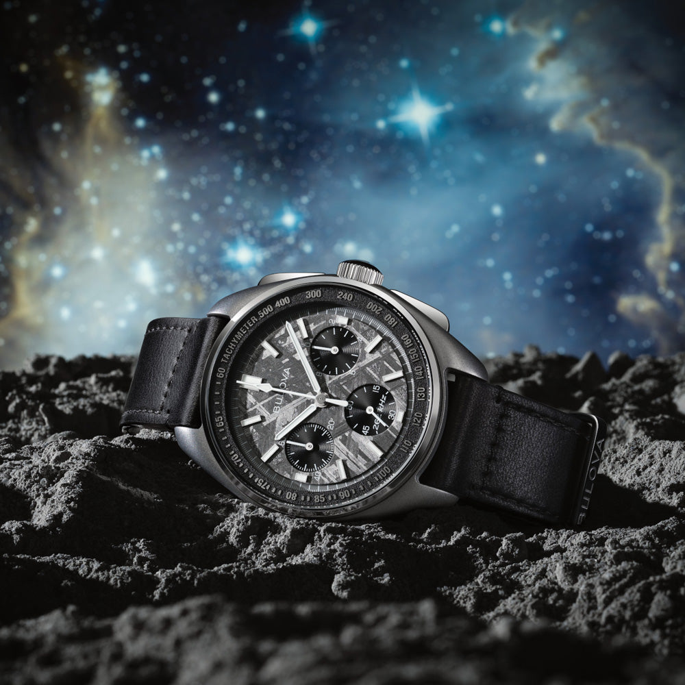 Reloj Bulova Lunar Pilot Meteorite 96A312 (8980342931736)