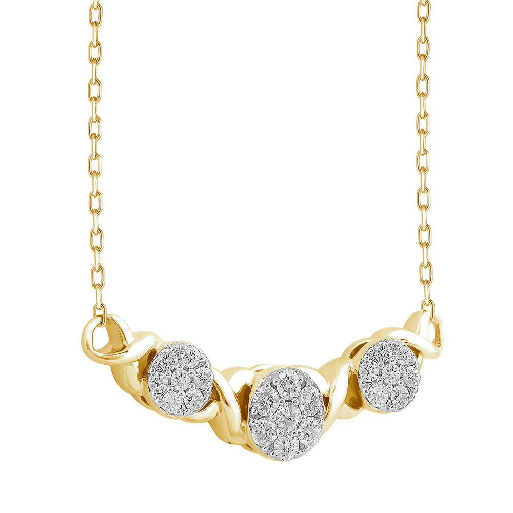 Gargantilla Oro 14K Con Diamante SD192 (9340942778648)