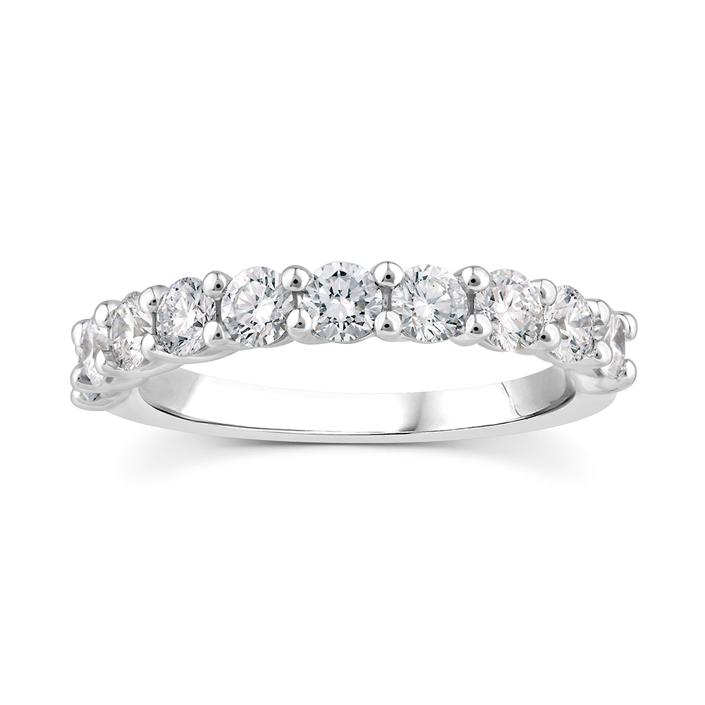 Churumbela Oro Bco 14K Con Dte Lab Grown (8010908041496)