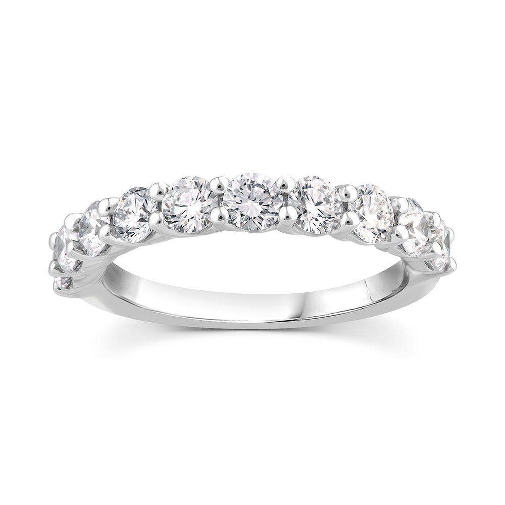 Churumbela Oro Bco 14K Con Dte Lab Grown (8010908303640)