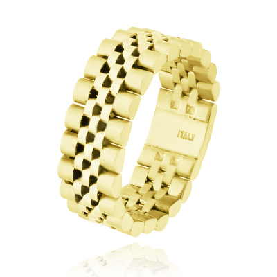 Anillo Tejido Jubile Oro – Guvier