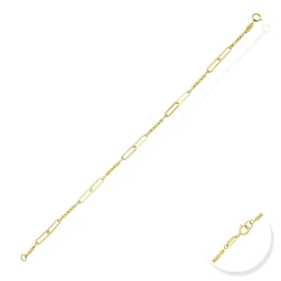 Pulsera Clip Con Bolitas Oro 14K (8010929701144)