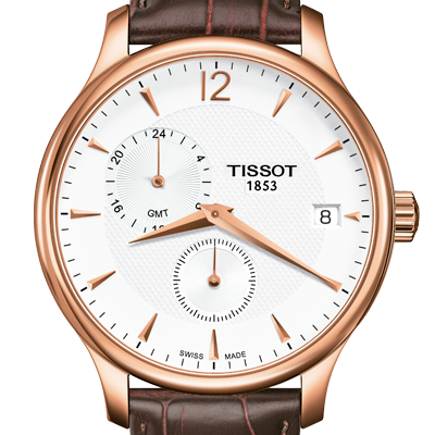 Reloj Tissot Tradition Gmt T0636393603700 Guvier