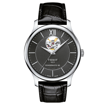 Reloj Tissot Tradition Open Heart T0639071605800 (4474249576521)