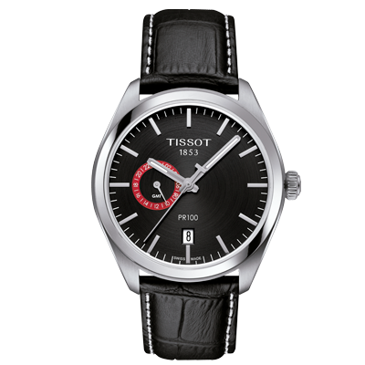 Reloj Tissot PR 100 Dual Time T1014521605100 (4474251214921)