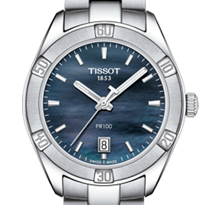 Reloj Tissot PR 100 Sport Chic T1019101112100 (4474251280457)