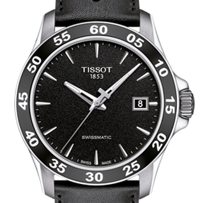Tissot v8 swissmatic black sales